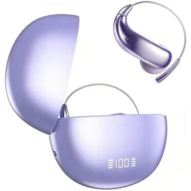 Xmenha Semi Open Over Ear Earbuds ไร้สายกึ่งเปิดหูหูฟัง Air Conduction หูฟังแบบ Over-Ear Hooks Open 