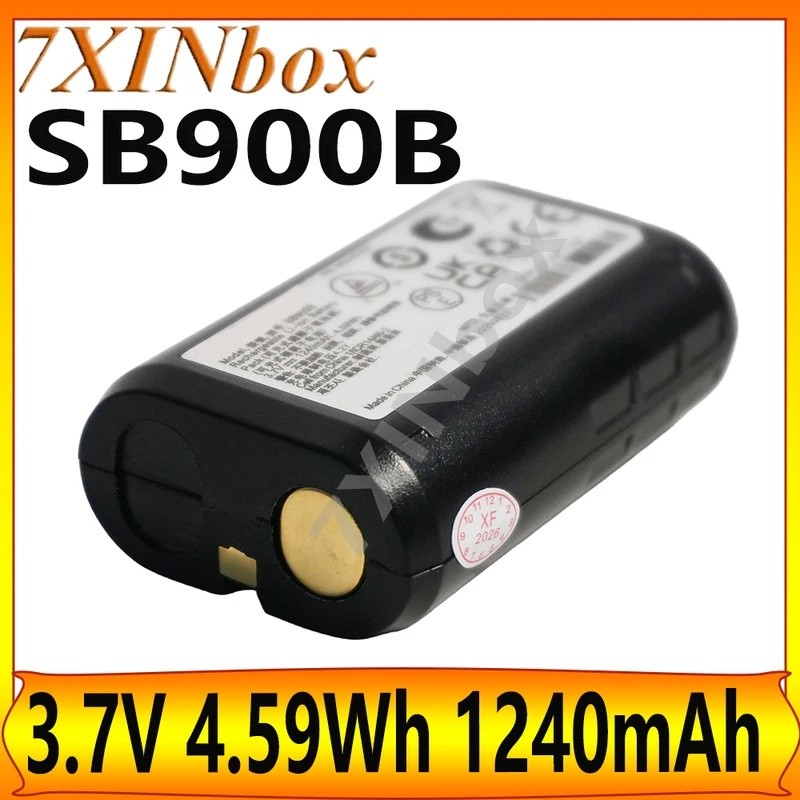 7XINbox SB900B SBC200 SBC800 3.7V 4.59Wh 1240mAh แบตเตอรี่สําหรับ Shure UR5 AD1AD2AD3ULX-D QD QDUDAD