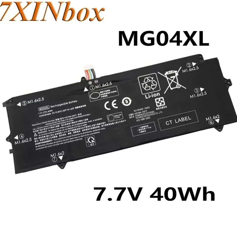 7XINbox MG04XL MG04 7.7V 40Wh แบตเตอรี่แล็ปท็อปสําหรับ HP Elite x2 1012 G1 HSTNN-DB7F HSTNN-I72C 812