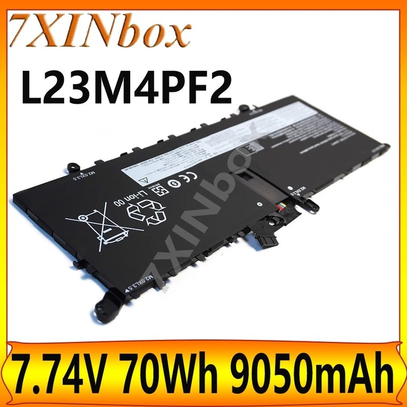 7XINbox L23M4PF2 L23C4PF2 L23B4PF2 7.74V 70Wh 9050mAh แบตเตอรี่แล็ปท็อปสําหรับ Lenovo โยคะ Slim 7X 1