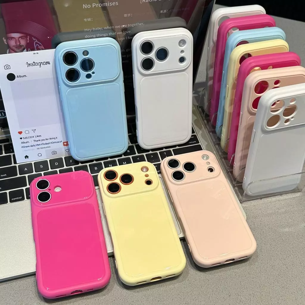 เคส Candy กันกระแทก สำหรับ iPhone 17 Air/16E/17E/11/12/13/14/15/16/17 Pro Max/Plus