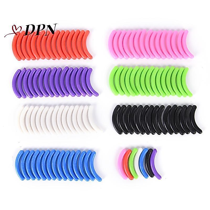 [SWTD] 15 ชิ้นเติมแผ่นยางแต่งหน้าเครื่องมือเปลี่ยนที่ดัดขนตาวงกลมเครื่องมือร้อน