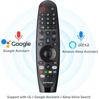 AKB75855501 AN-MR20GA FOR2017-2020 ของแท้ Magic remote คำสั่งเสียง/เมาส์ รีโมททีวี LG Smart TV รีโมท