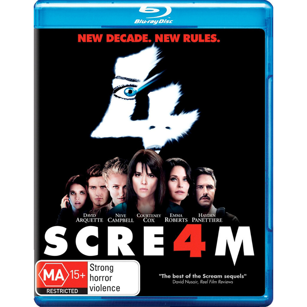 [En]4K UHD 1080P ภาพยนตร์ Blu-ray HD Scream 4