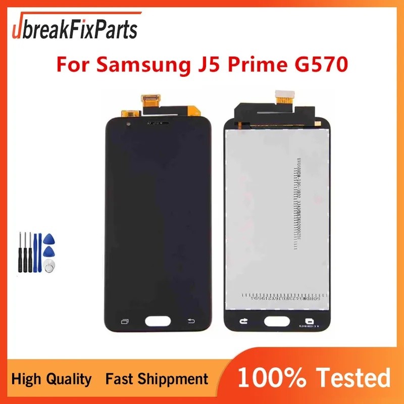 SAMSUNG สําหรับSamsung J5 Prime G570 G570M G570FจอแสดงผลLCD Touch Screen Digitizer AssemblyสําหรับSa