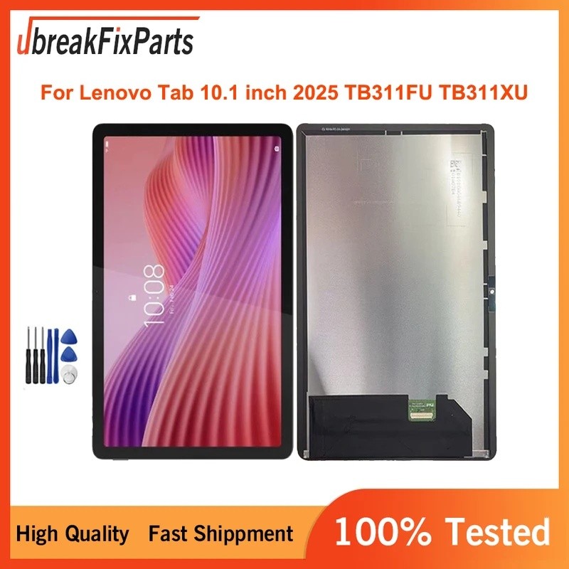 10.1 นิ้วสําหรับ Lenovo Tab TB311FU TB311XU TB311 จอแสดงผล LCD หน้าจอสัมผัสแผง Digitizer เปลี่ยน