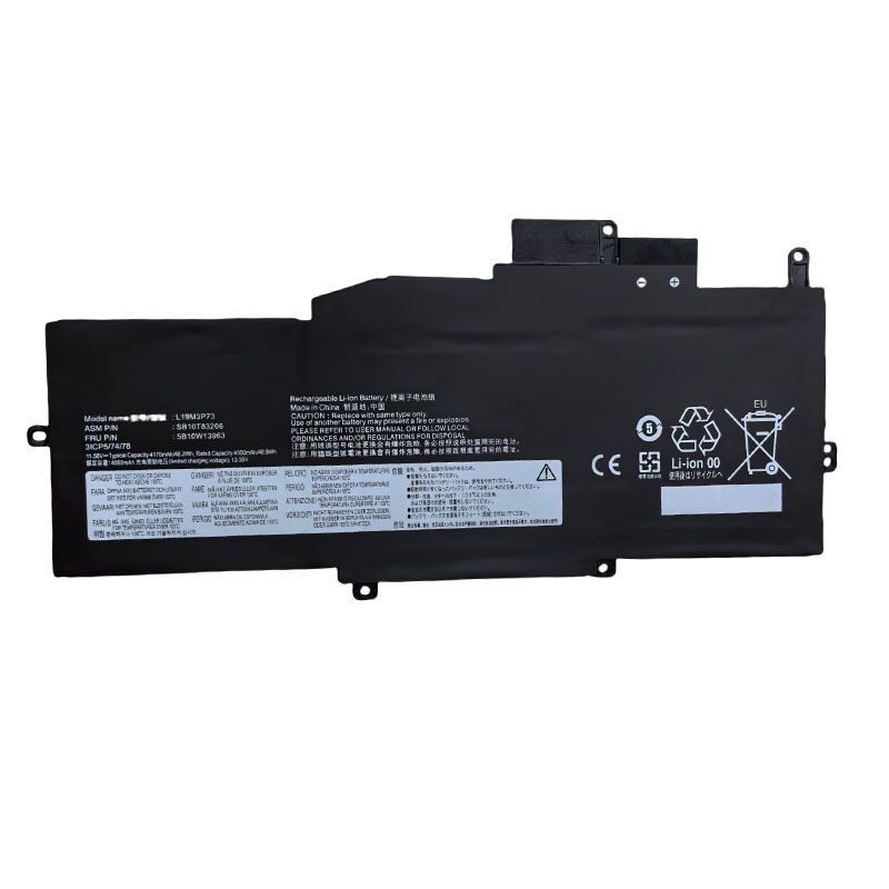 แบตเตอรี่ L19M3P72/L19M3P73 สำหรับ Lenovo ThinkPad X1 Nano G1