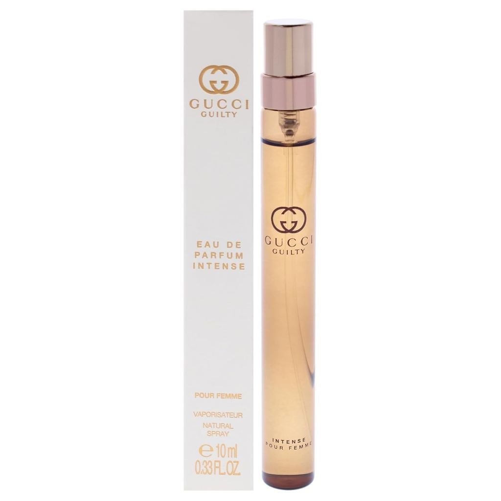 Gucci Guilty Pour Femme น้ําหอมเข้มข้นสําหรับผู้หญิง Mini EDP Travel Spray 0.33 ออนซ์ PUB2