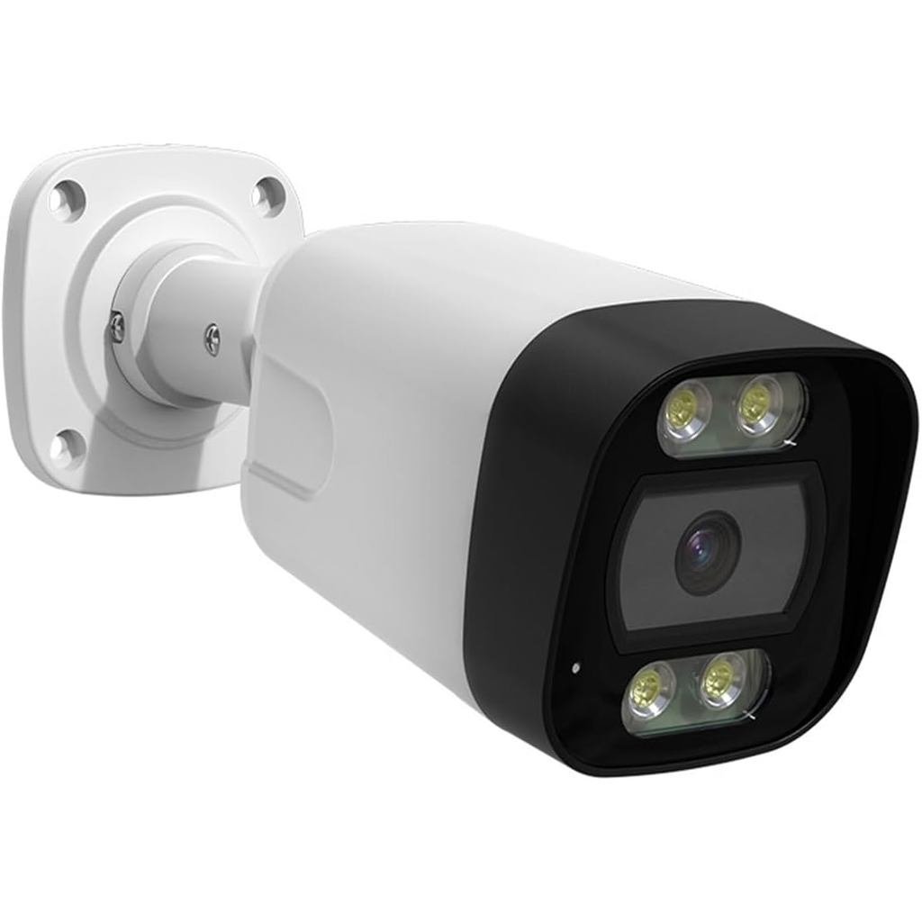 POE 5MP 8MP 4K กล้อง IP สี Night Vision Face Detection กันน้ํา H.265 Home Security การเฝ้าระวังกล้อง