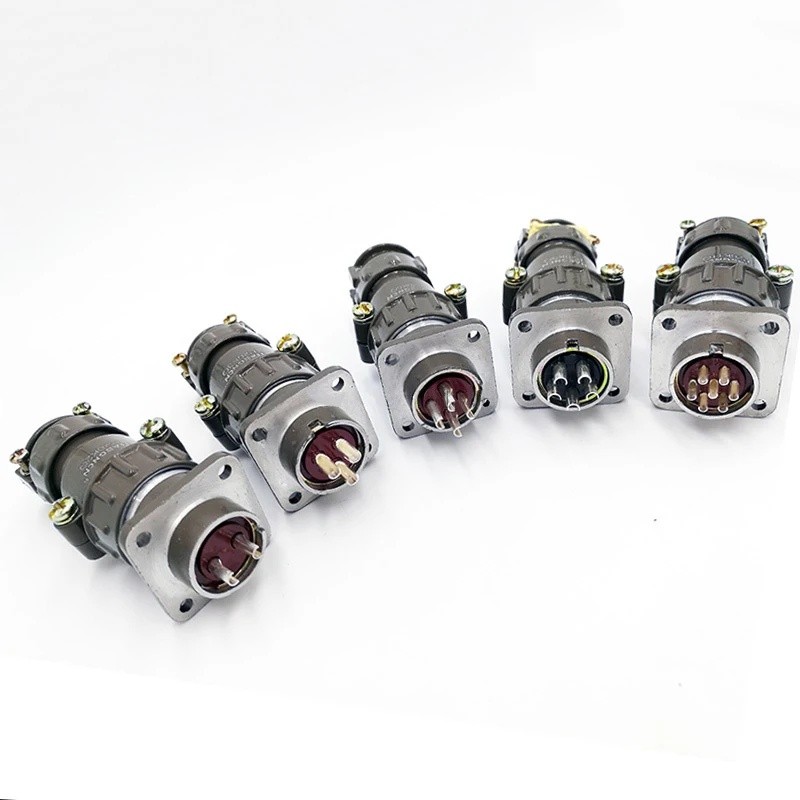 P20K6Q Connector P20J2Q ปลั๊กสายซ็อกเก็ต 2pin 3pin 4pin 5pin 7Pin โลหะเชื่อมต่อ P20J11Q