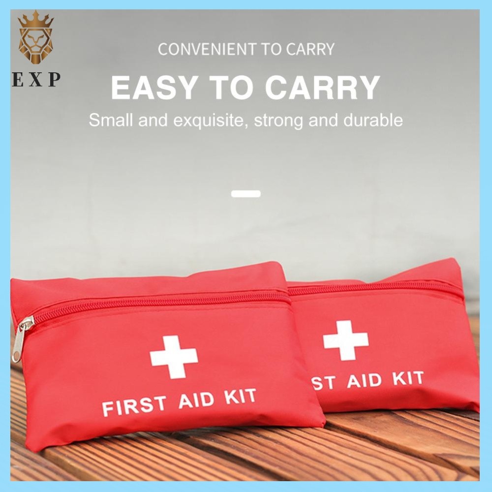 [explosion1.th] Mini First Aid Pouch Portable First Aid Kit กระเป๋าเปล่าสําหรับฉุกเฉินและอยู่รอด