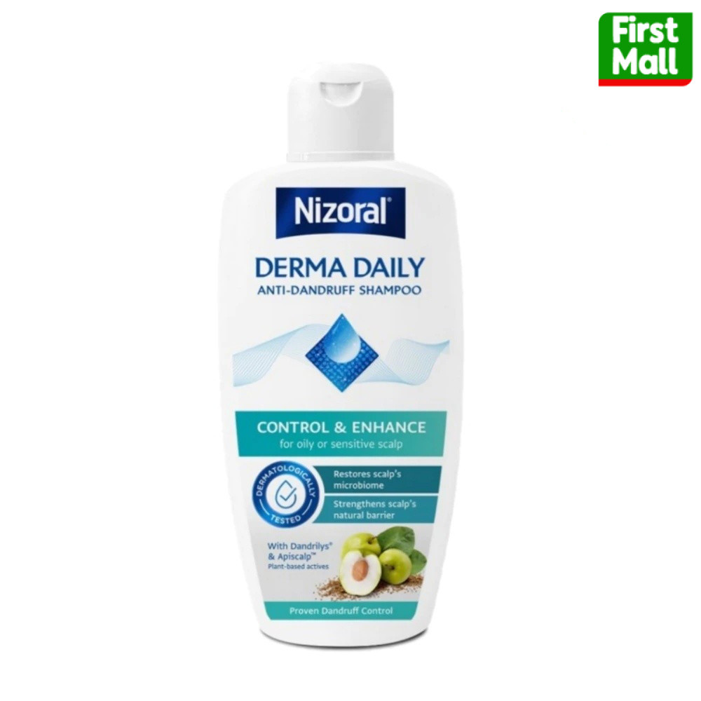 ไนโซรัล NIZORAL DERMA DAILY SHAMPOO เดอร์ม่า เดลลี่ แชมพู ( 1 ขวด 200ml )