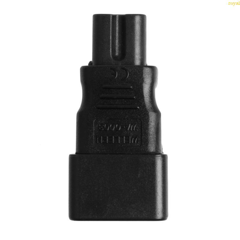 (ส่วนลดสูง)oyalking.th C14 ถึง C7 Power Plug อะแดปเตอร์ AC สําหรับขั้วต่อซ็อกเก็ตแล็ปท็อปโน้ตบุ๊ค