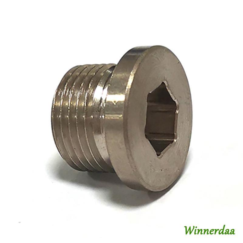 WIN M18x1 5 O2 Sensor Bung Stepped ติดตั้ง Wideband Solder Bung Plug Nut Stepped End Cap ฟิตติ้ง Wel