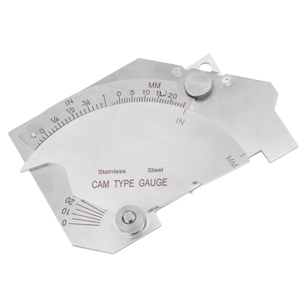 Yctze Bridge Cam เชื่อมวัด MG-8 สําหรับ Welded Surfaces Joint Undercut Fillet ขาคอ Ideal ที่ถูกต้อง 