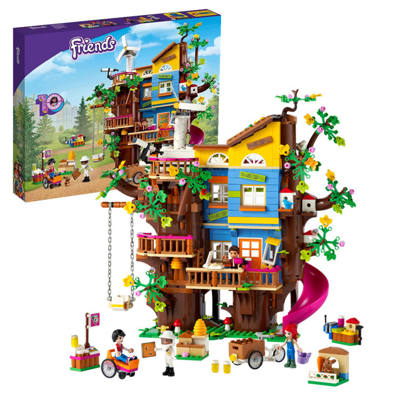 Lego 41703 Friendship Tree House Friend Series House Street View ประกอบของเล่นบล็อกตัวต่อ