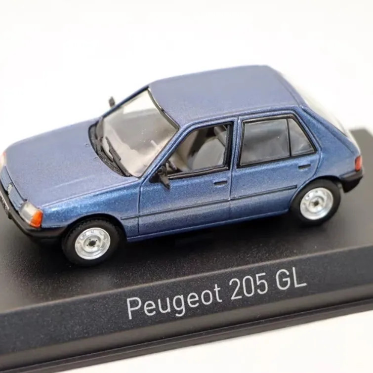 Norwell 1/43 Peugeot 205 GL Peugeot 205 โมเดลรถโลหะผสมเครื่องประดับคลาสสิก