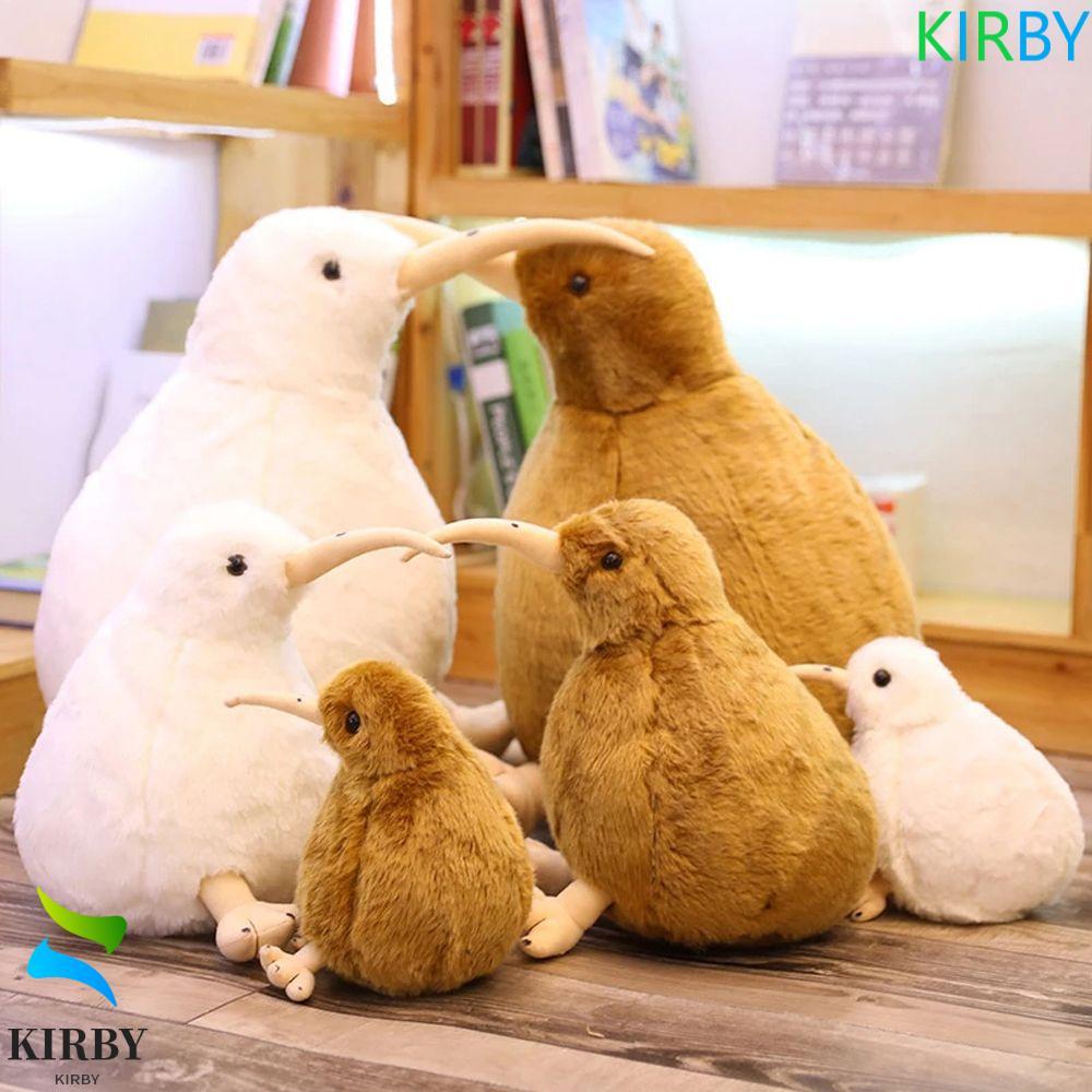 KIRBY Kiwi Bird Plush ของเล่นตกแต่งบ้านเด็กเหมือนจริง Kiwi Bird 20/30/50 ซม.ตุ๊กตาเด็กของเล่นตุ๊กตาน