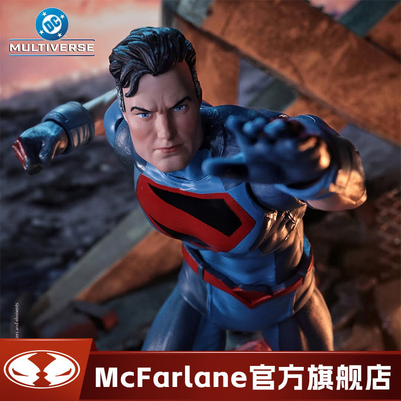 [สต๊อกพร้อม] mcfarlane mcfarlane Superman < Superman และอํานาจการอนุญาต > ฟิกเกอร์ 23 ซม.