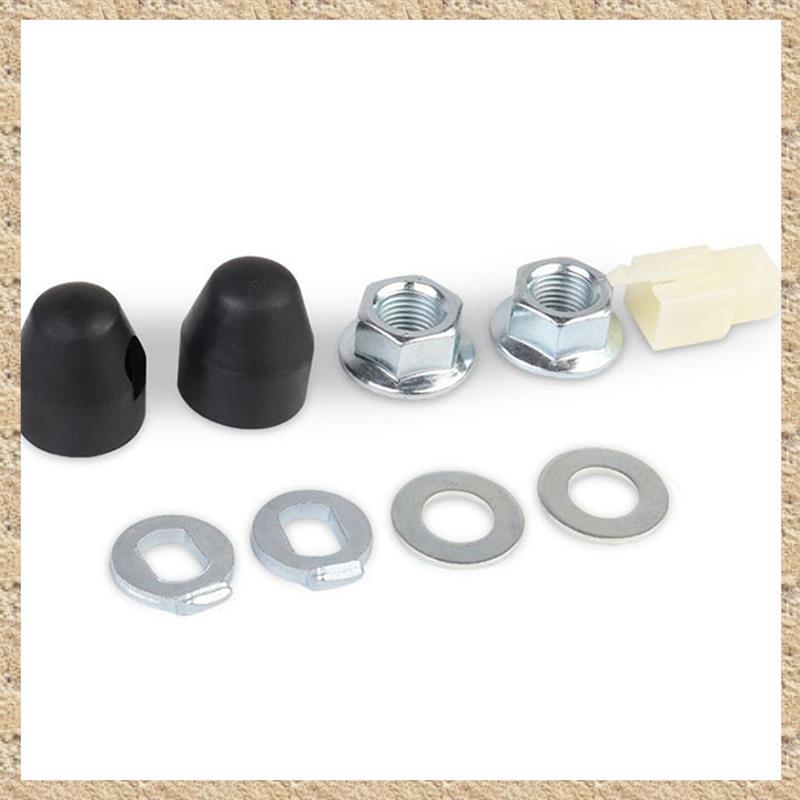 E-Bike ไฟฟ้าจักรยาน Hub Motor Axle Lock Nut /Lock Washer /Spacer /Nut Cover พร้อมเพลา 12 มม.