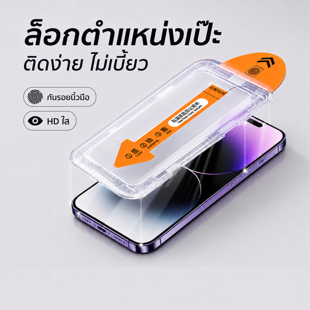 ฟิล์มนิรภัย เหมาะสําหรับ iQOO Z7i 5G/Neo 6/Neo 6SE/Z6X/Z6 Youth/Z6/9/Z5X/Z5 5G HD/ความเป็นส่วนตัว-Proof Dust-Proof คลังสินค้าอัตโนมัติกําจัดฝุ่นที่ไวต่อการลบฝุ่น