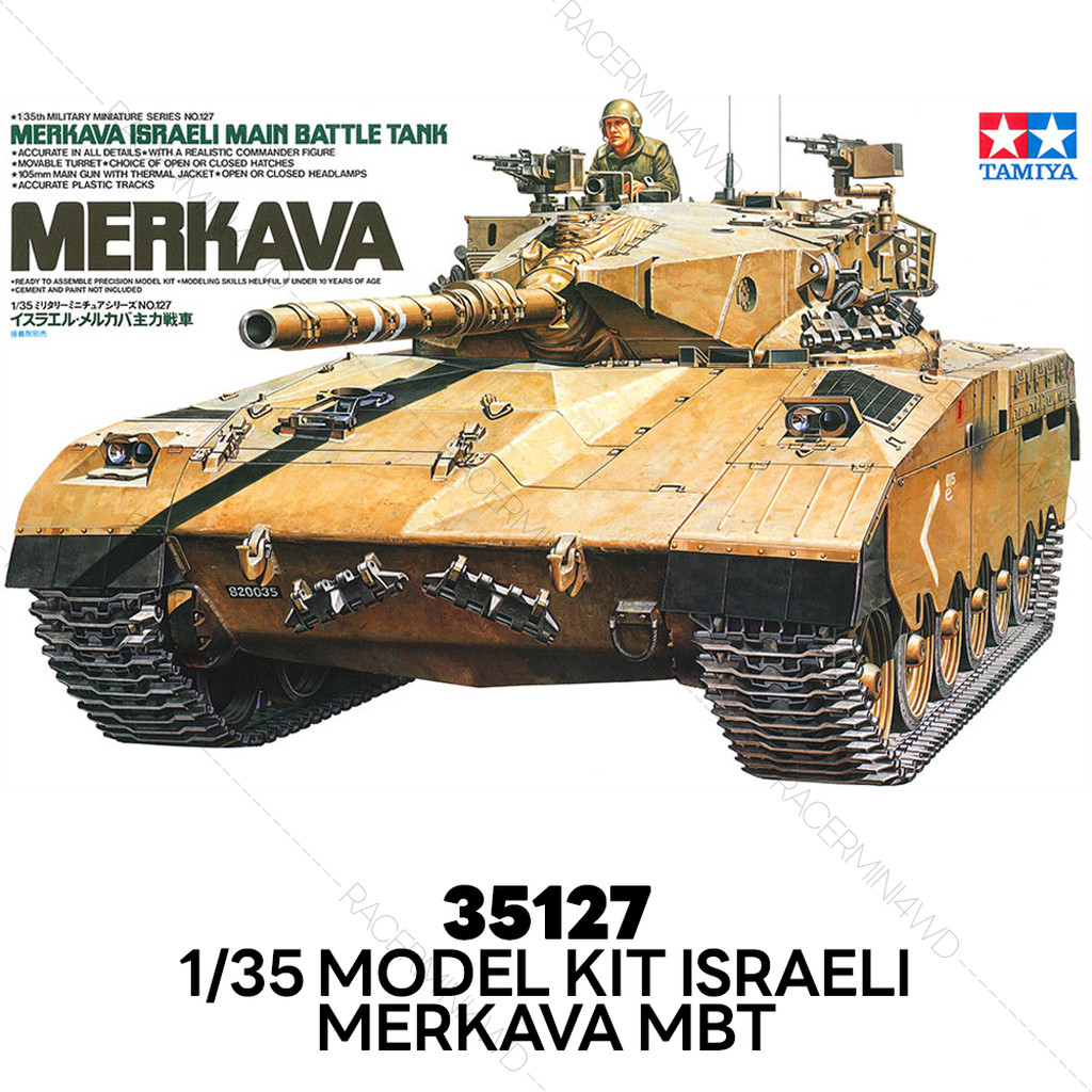 TAMIYA 35127 1/35 Model Kit Israeli Merkava MBT