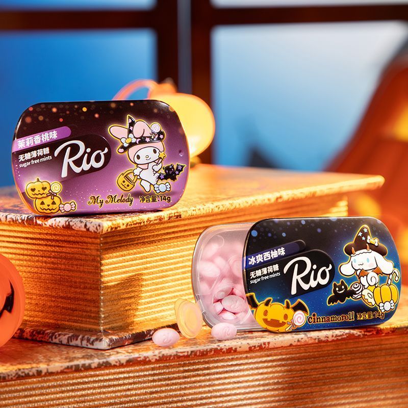 ❤❤❤ Rio Candy ของขวัญวันเด็ก ลูกอมมิ้นต์ปราศจากน้ําตาล ของขวัญหมากฝรั่งตลก แฟน ความบันเทิงสูง ❤❤❤26.