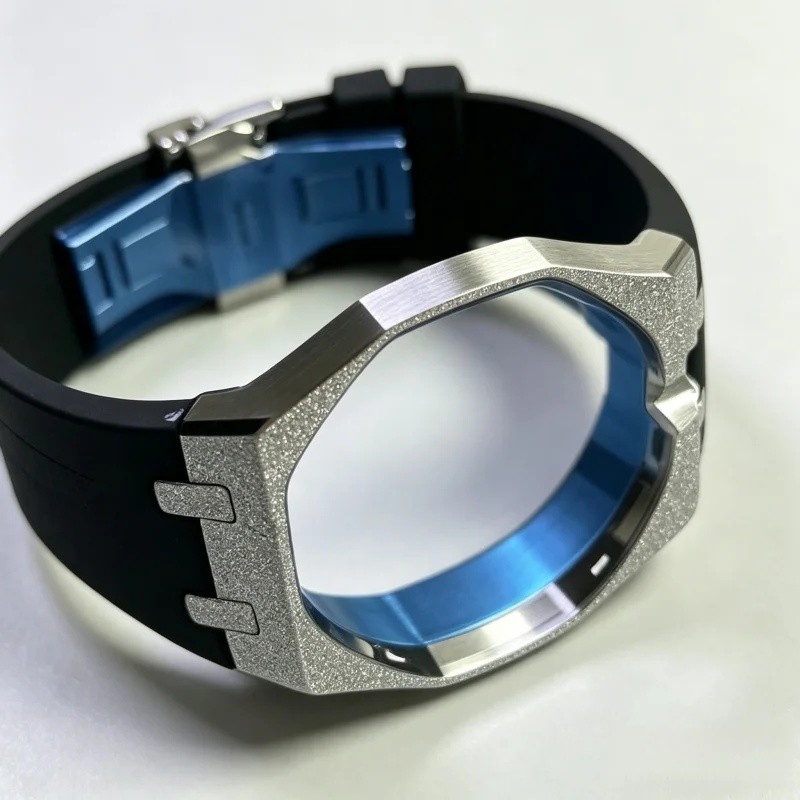 GA2100 GMAS2100 Gen4 การปรับเปลี่ยน Bezel Emery Frosted Case Band GA-2110 GAB2100 โลหะ Mod Kit สําหร