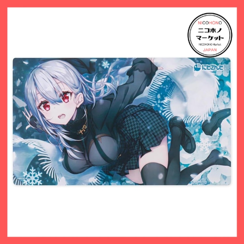 Direct From Japan！　Large rubber mat Fuyuki Hakase Nijisanji [Rubber mat goods]　NIcoHONo