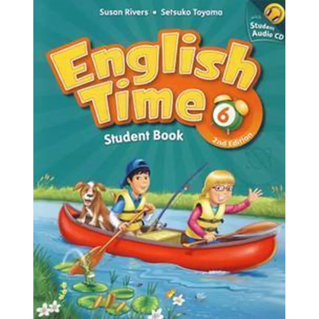 Bundanjai (หนังสือ) English Time 2nd ED 6 : Student Book with Audio CD (P)