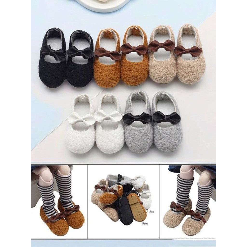 /Point bjd Doll Joint Doll Doll Body Doll Toy Princess Student Shoes Peas Furry Shoes