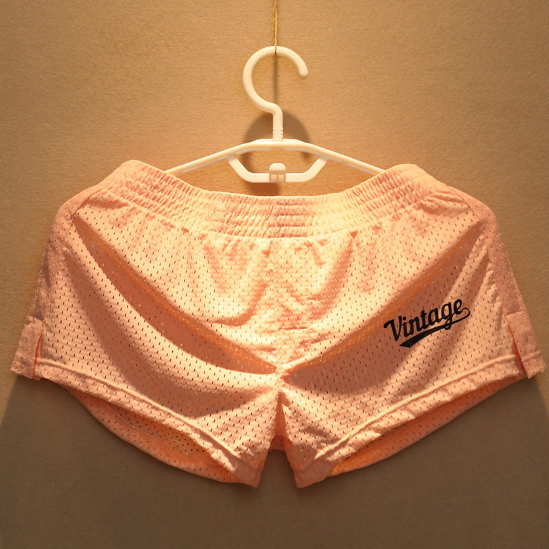 Man's short sleeve   Pajama pants   ผ้ายืด   บางสุด ๆ   Ice silk   Mesh   เย็นสบาย   เอวกลาง