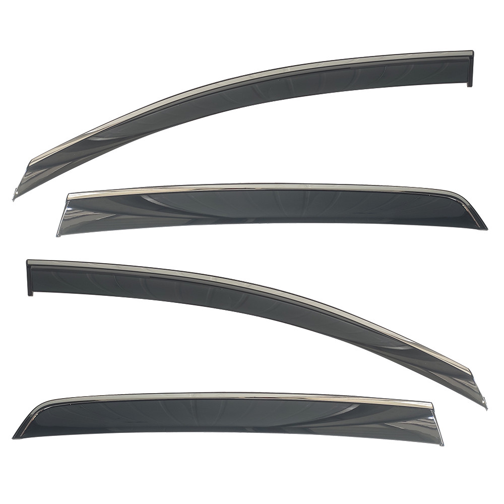 พรีเมี่ยม-รถประตูหน้าต่างVisor VW GOLF 5 2004 DeflectorประตูVisor Wind Guards Vent Visor