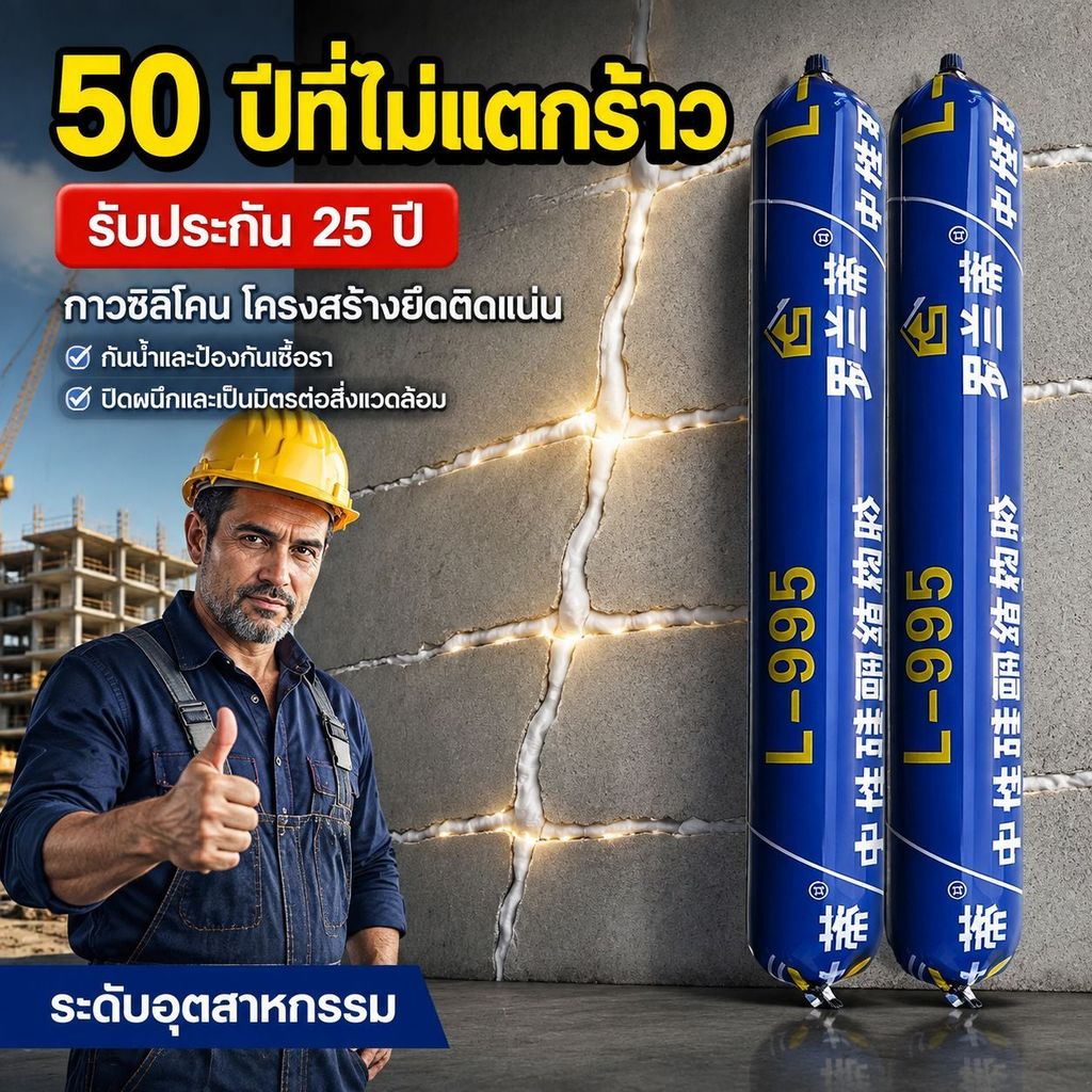 🔥สินค้าขายดี🔥ป้องกันการแตกร้าว กาวแก้ว กาวซีล ปิดผนึกและป้องกันโรคราน้ำค้าง แมลงรอยแตกร้าว กาวซีลกันน้ำ มีความแข็งแรงในการยึดเกาะสูง ทนทาน มีความยืดหยุ่นสูง กาวซีลซิลิโคนที่เป็นกลาง ป้องกันการรั่วซึม กาวสําหรับอาคาร