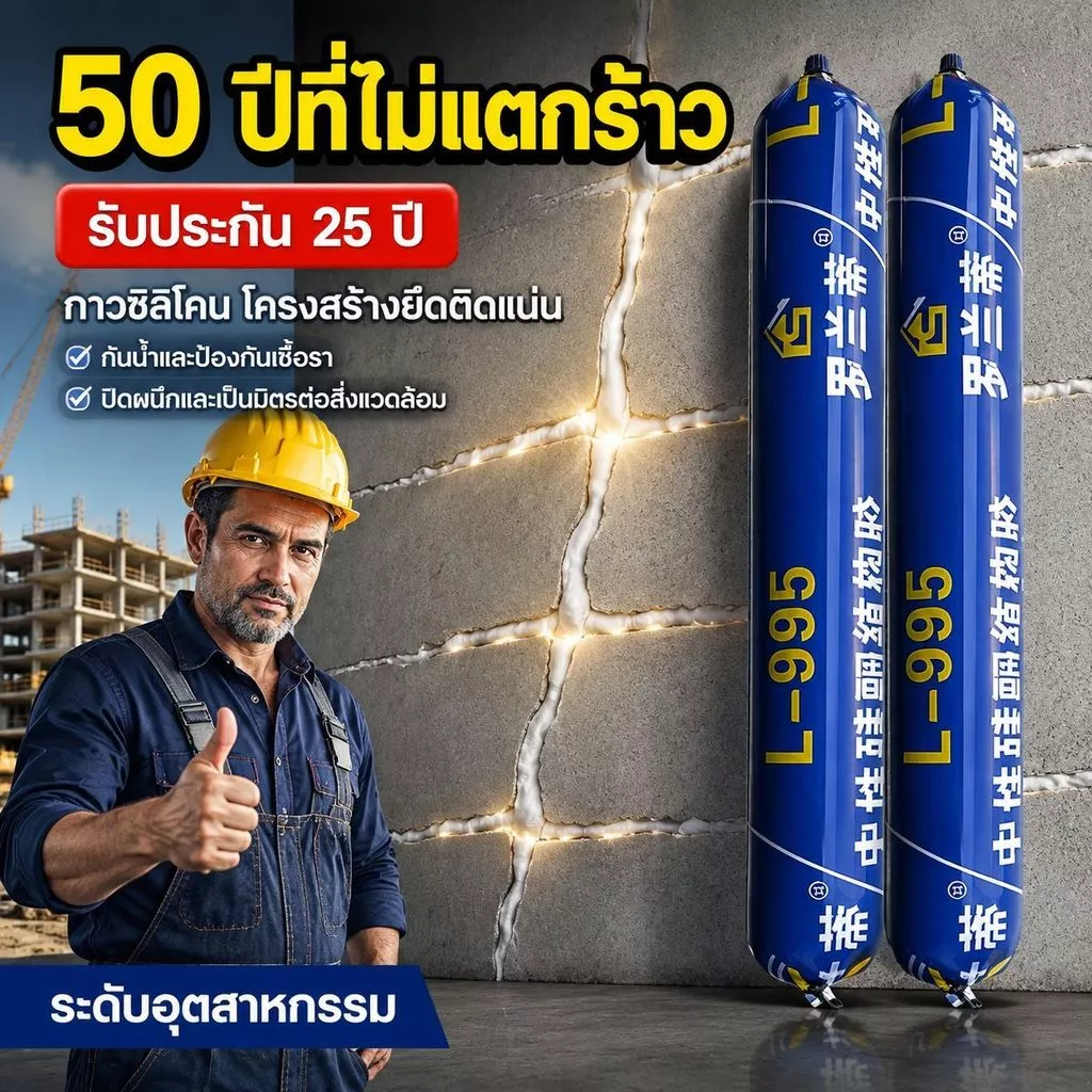 🔥สินค้าขายดี🔥ป้องกันการแตกร้าว กาวแก้ว กาวซีล ปิดผนึกและป้องกันโรคราน้ำค้าง แมลงรอยแตกร้าว กาวซีลกันน้ำ มีความแข็งแรงในการยึดเกาะสูง ทนทาน มีความยืดหยุ่นสูง กาวซีลซิลิโคนที่เป็นกลาง ป้องกันการรั่วซึม กาวสําหรับอาคาร