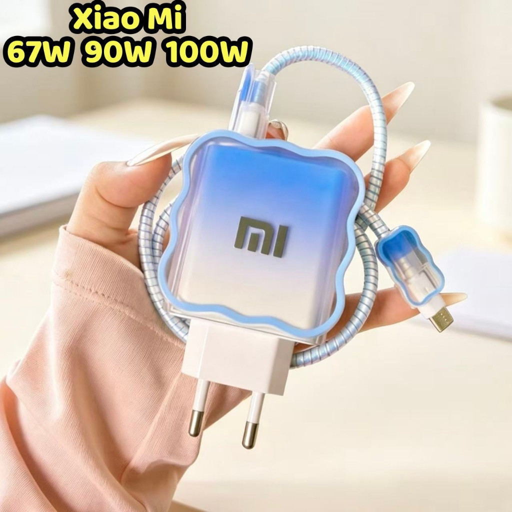 Xiaomi 67W/90W/100W เข้ากันได้กับตัวป้องกันสายเคเบิลข้อมูล Xiaomi series ทุกประเภท-4