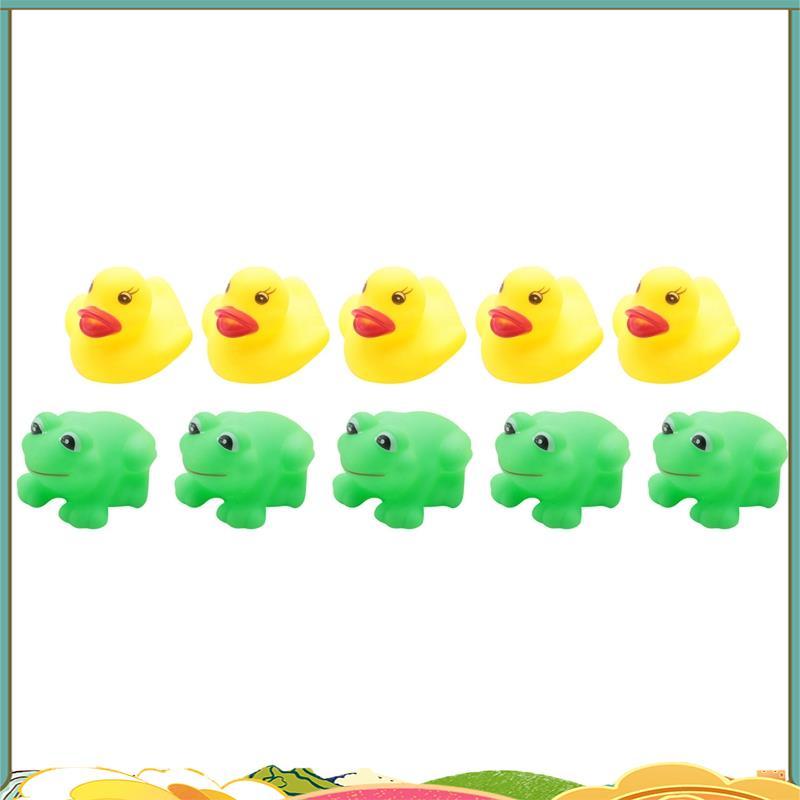 ของเล่น Frogs & Ducks 5 ชิ้น + 5 ชิ้น