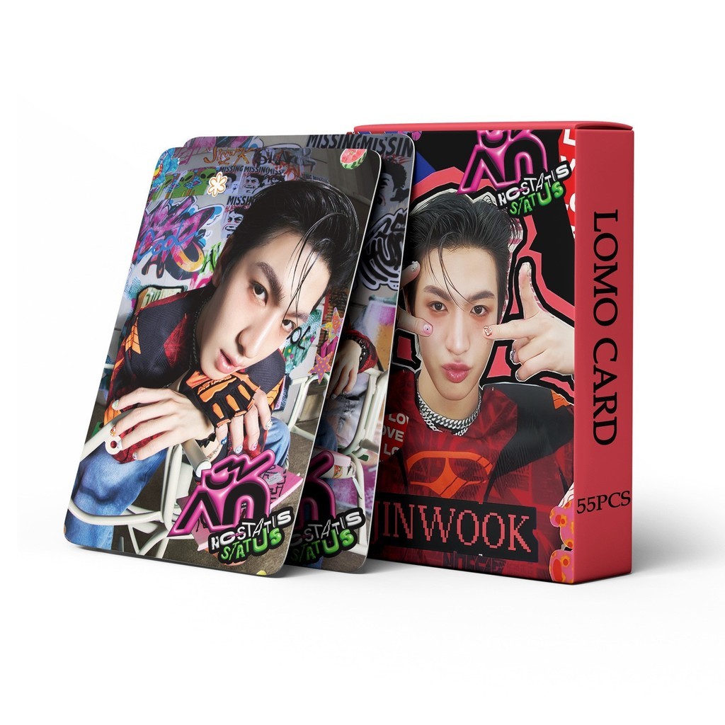ขายร้อน 55 ชิ้นผู้ชายไทย Group Jinwook การ์ด BUS Photocards KPOP สินค้า LOMO Photocards