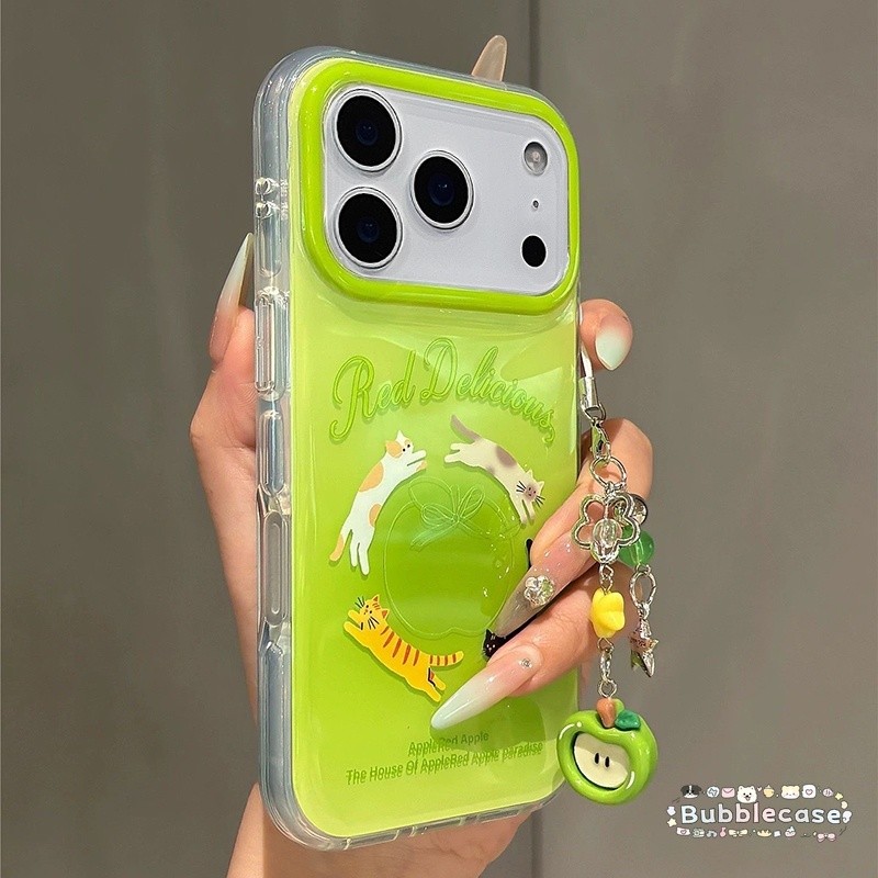 เคส Redmi Note14 13 13C 10C A1 14C 9C 9A 10A 9C NFC Note 12 11 Pro Plus เชอร์รี่ประกายน่ารักร้องไห้หน้าปก IMD ใหม่