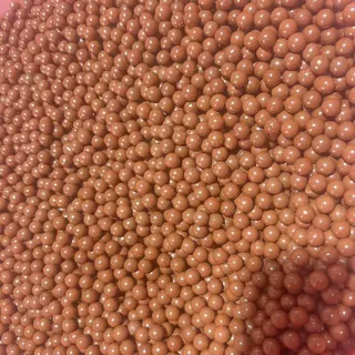 ลูกดินขาวเคลือบเงา 8.5 มม. 100ลูก กลมลื่น สำหรับหนังสติ๊ก ดินเผาคุณภาพสูง