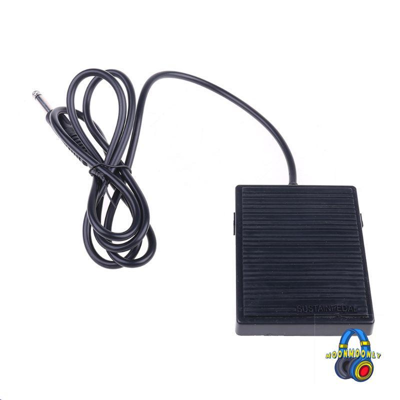 MOON เปียโนอิเล็กทรอนิกส์เท้า Sustain Pedal Controller Switch สําหรับ Damper เหยียบเปียโน Sustain Pe