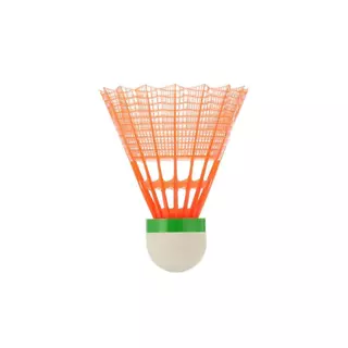 Decathlon Badminton Shuttlecocks ลูกขนไก่พลาสติกขนาดกลางรุ่น Psc 100 แพ็ค 3 ชิ้น - Multi Color