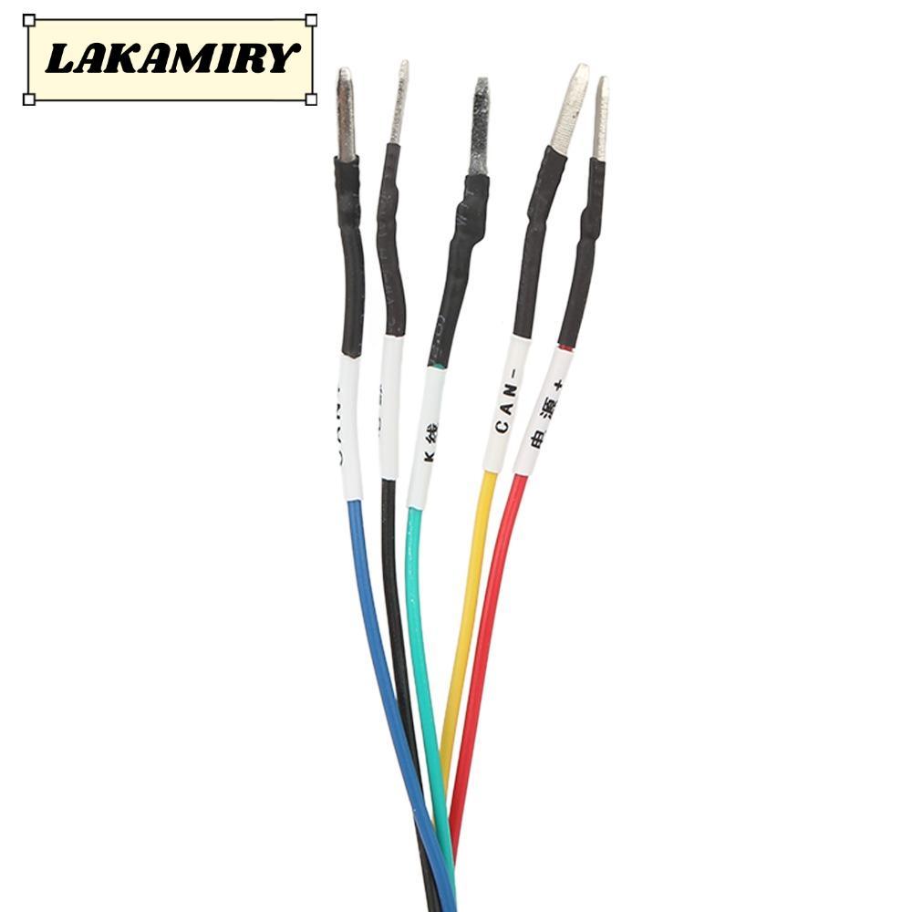 LAKAMIRY OBD2 หญิงเชื่อมต่อ, ABS 16 Pin OBD2 สายวินิจฉัย, Stable เปิดปลั๊กลวด 5 สายไฟ OBD2 Jumper Te