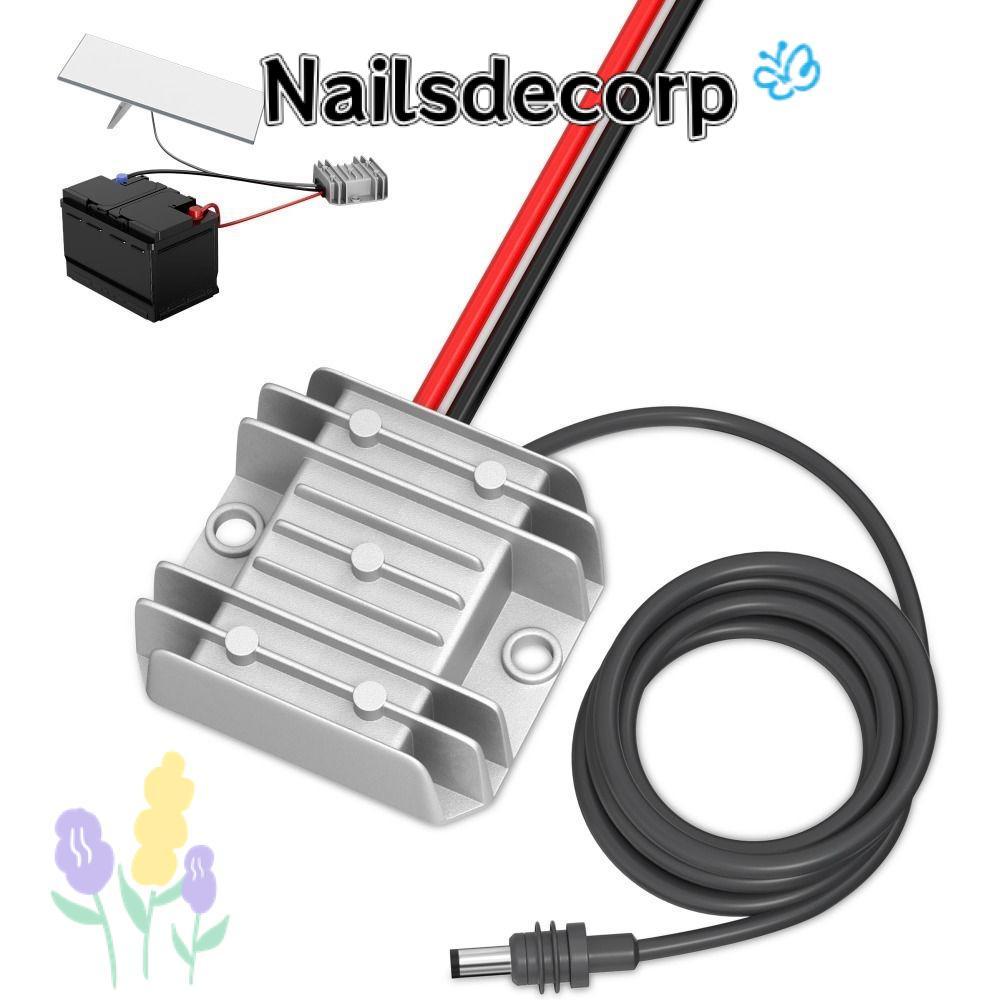 NAILS Step Up สายไฟ,อินพุต 30V 3.5A 12 ถึง 30V DC Power Cord Converter, อะแดปเตอร์แบบพกพา DC IP68 กั