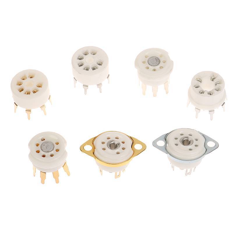 ONEBABY 1PCS 6AQ5 EAA91 6J1 6J2 6X4 6Z4 หลอด Soet Gold-plated Soet สําหรับ 7Pin B7G Vaccum Tube เครื