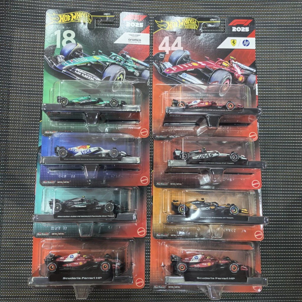 [เด็กกําพร้าพร้อมสต็อก] Ferrari F1 Three McLaren F1 One Hass F1 One Mercedes-Benz F1 One Red Bull F1