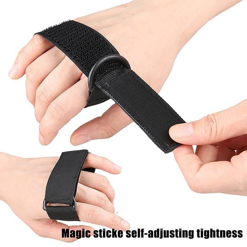 LETH Aid Utensil Cuff Holder Strap Elastic Eating Assistance Cuff Spools Forks Fixing Band สําหรับผู
