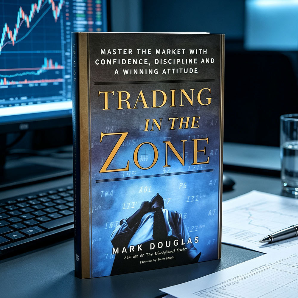 Trading in the Zone | Mark Douglas, trading psychology book, build confidence & discipline for marke