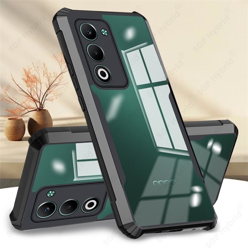 คริสตัลใสอะคริลิคปกหลังสําหรับOppoA5 Oppo A5m A5x Orro Appo Opo A 5 Pro 5Pro 5x 5m 4G 5G 2025 PC + T
