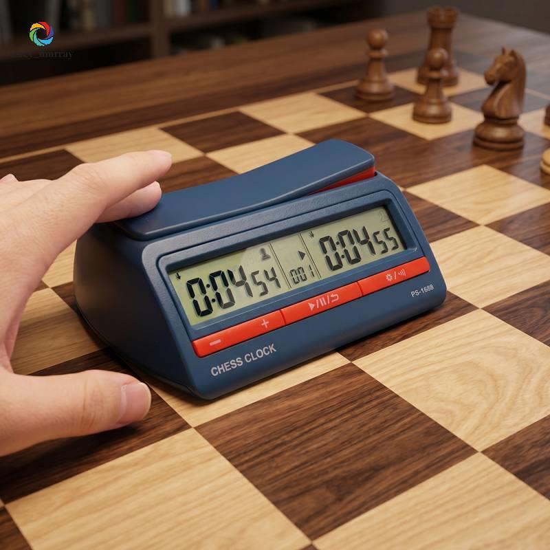 tracy_murray Advanced Chess Digital Timer Chess Clock นับขึ้นลงเกมกระดานนาฬิกา